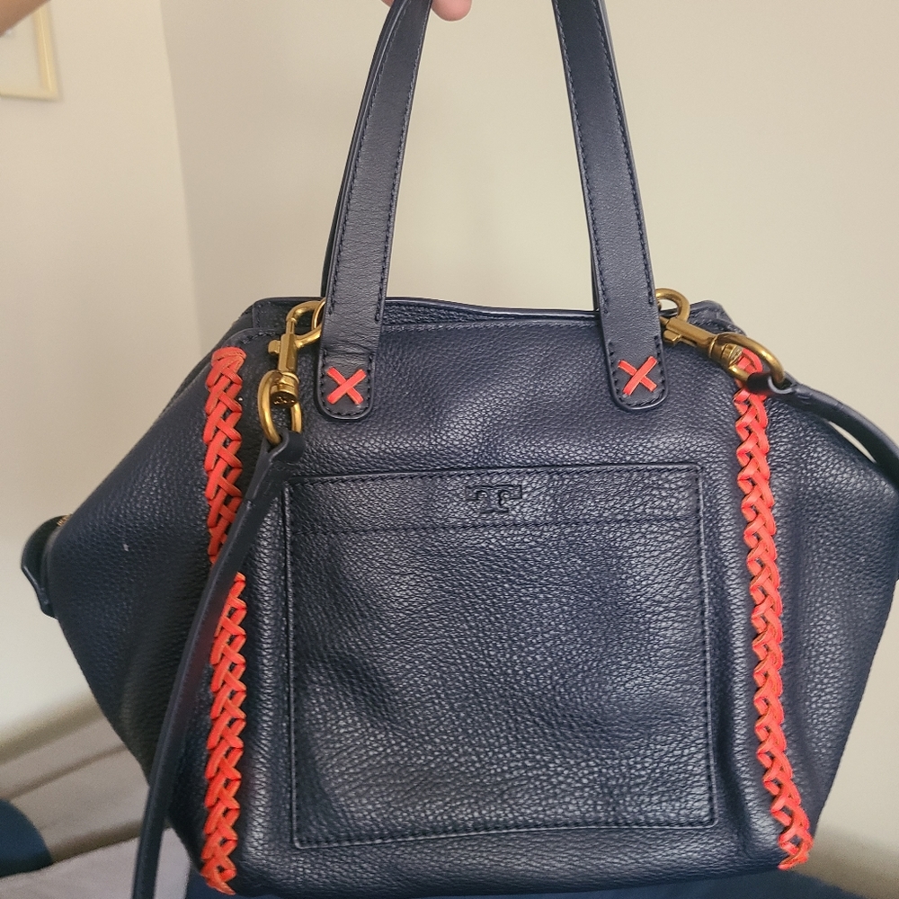 Tory Burch Whipstitch Mini Satchel